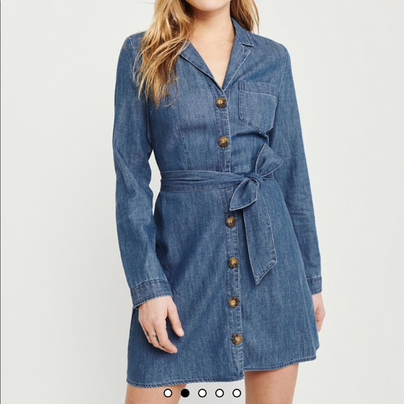 Abercrombie and Fitch denim dress - Picture 2 of 4